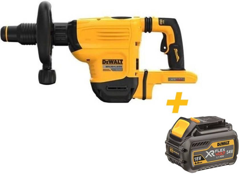 DeWalt DCH832N-XJ | FlexVolt | Accu Breekhamer | SDS-Max | 54V | Inclusief DCB546-XJ XR FLEXVOLT 18V-54V 6.0Ah Accu