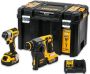 DeWalt DCK2532P2 Combiset DCH273 Brushless SDS+ Combihamer + DCF887 slagschroevendraaier 18V XR Li-ion DCK2532P2 - Thumbnail 1