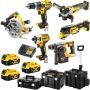 DeWalt DCK685P3T | Combiset | DCD796 + DCF887 + DCH273 + DCG405 + DCS570 + DCS356 | 18V | 5 0Ah Li-Ion | in TSTAK DCK685P3T-QW - Thumbnail 1