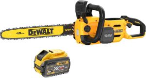 DeWalt DCMCS574X1-QW 54V XR FLEXVOLT Kettingzaag 45cm | 1x 9.0Ah accu en snellader DCMCS574X1-QW