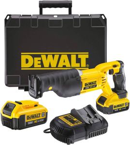 DeWalt DCS369M2 | Accu Reciprozaag | XR | 18 V | 4 0 AH | Li-ion in TSTAK