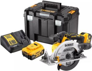 DeWalt DCS565P2 | Accu Cirkelzaag | XR | FlexVolt | 18 V | 5 0Ah | Li-Ion | 185 mm in TSTAK
