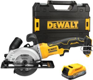DeWalt DCS571E1T Accu Cirkelzaag | 115mm | 18V XR Powerstack | in TSTAK