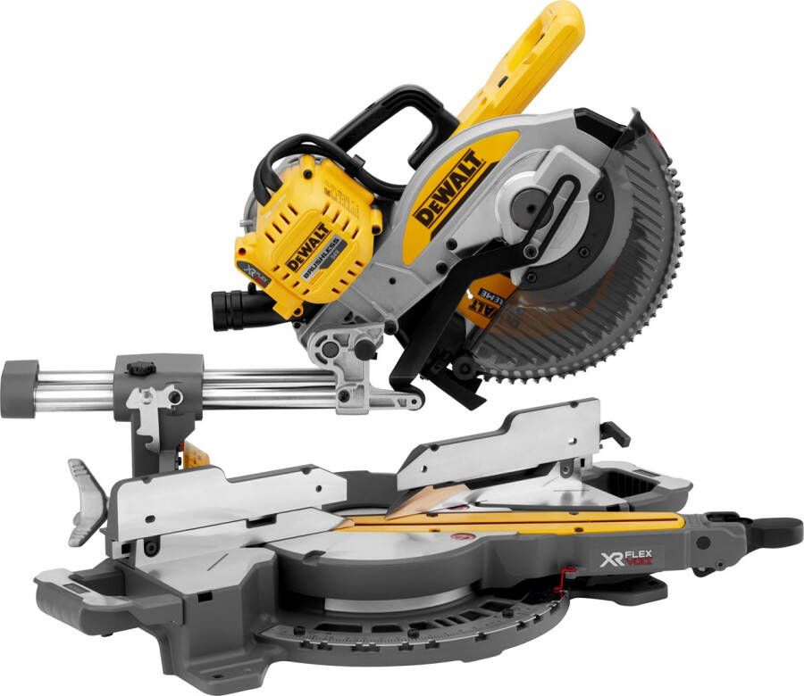 DeWalt DCS727N | Afkort- en verstekzaagmachine | FlexVolt | 54V | 250 mm | Body | Zonder Accu&apos;s & Laders DCS727N-XJ