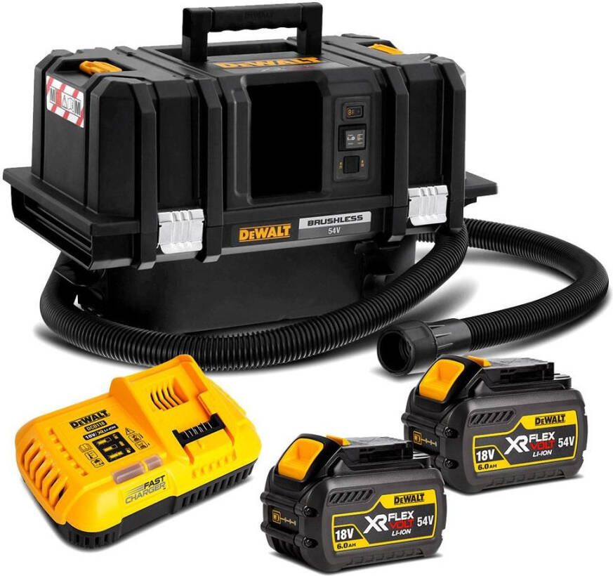 DeWalt DCV586MT2 | STOFAFZUIGER | 54V | XR | FLEXVOLT | M-KLASSE | Set DCV586MT2-QW