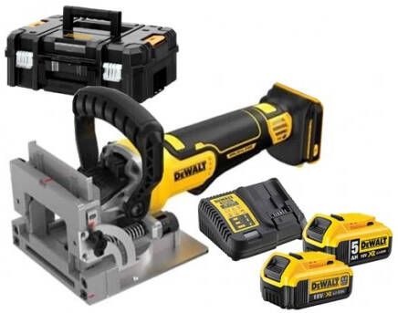 DeWalt DCW682P2-QW Lamellenfrees | XR | 18V | 2 x 5.0Ah Li-Ion + lader | In TSTAK koffer DCW682P2-QW