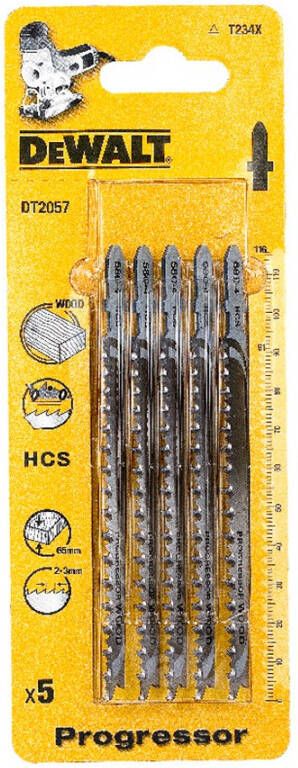 DeWalt Accessoires Decoupeerzaagblad HCS progressor voor hout spaanplaat multiplex