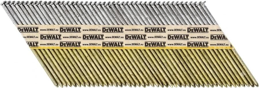 DeWalt Accessoires Papiergebonden Constructienagels | 2.8-50 Geringd | Helder | 2.2m DNPT28R50Z - Foto 2