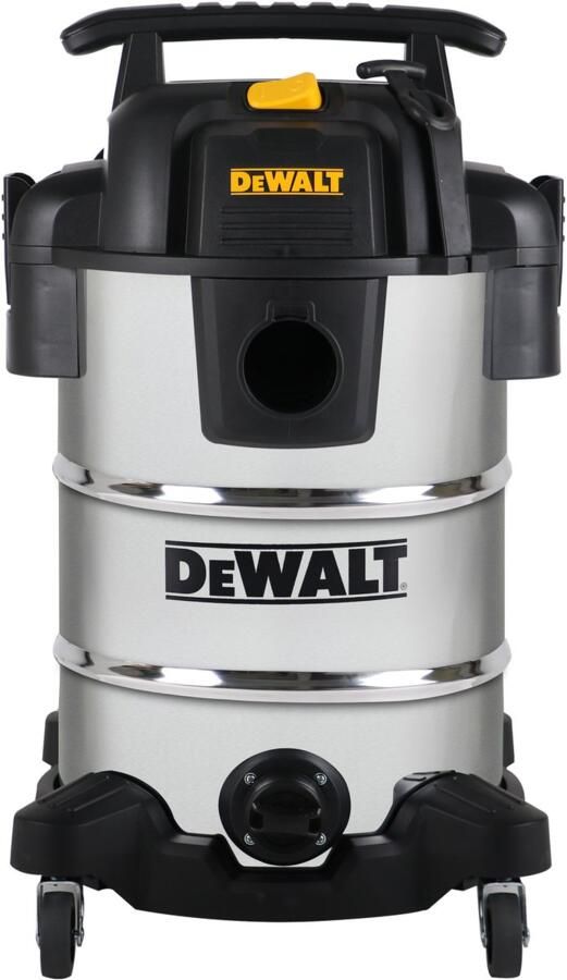 DeWalt Bouwstofzuiger DXV30SA | Nat en Droog | RVS Tank 30L DXV30SA