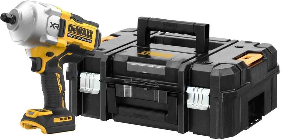DeWalt DCF961NT Hoogkoppel Accu Slagmoersleutel | 1 2" | 18V | Excl. accu en lader | in TSTAK DCF961NT-XJ