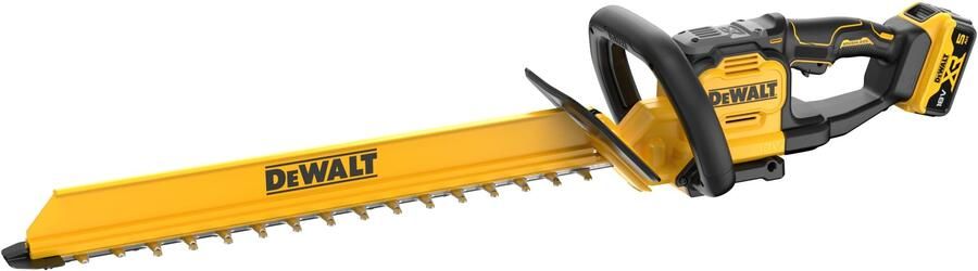 DeWalt DCMHT567P1-QW Accu Heggenschaar | 60 cm | 18V | XR | Brushless | Inclusief 5 0Ah accu en lader DCMHT567P1-QW