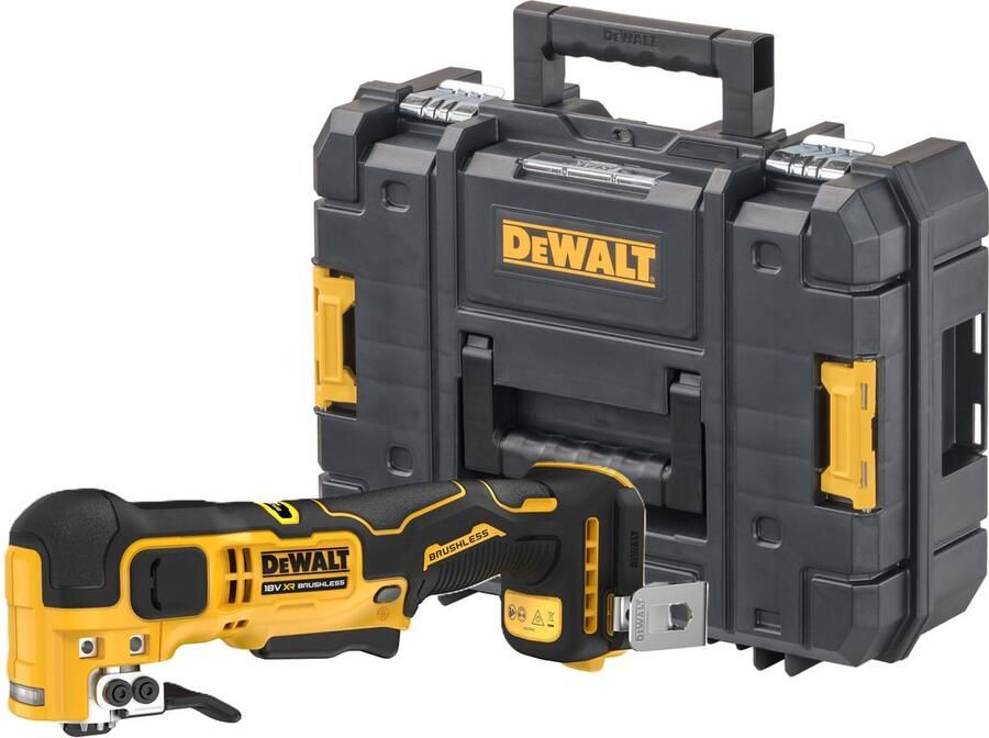 DeWalt DCS358NT-XJ 18V XR Brushless Oscillerende Multitool Compact in TSTAK koffer | zonder accu's en lader DCS358NT-XJ