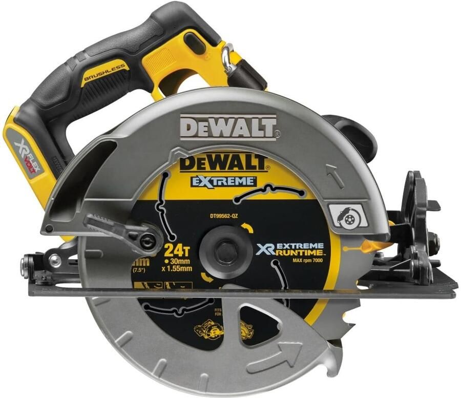DeWalt DCS578N | Accu Cirkelzaag | 54V | XR FlexVolt | 190 mm | Body | Excl. Accu's & Laders DCS578N-XJ