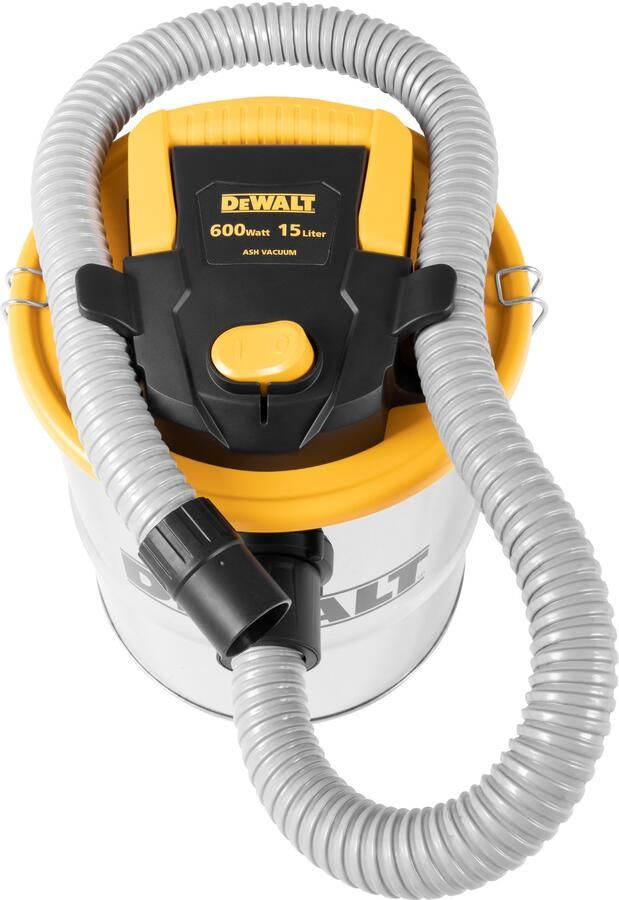 DeWalt DXV15A Stainless Steel Ash Vac | Asstofzuiger | 15 liter DXV15A
