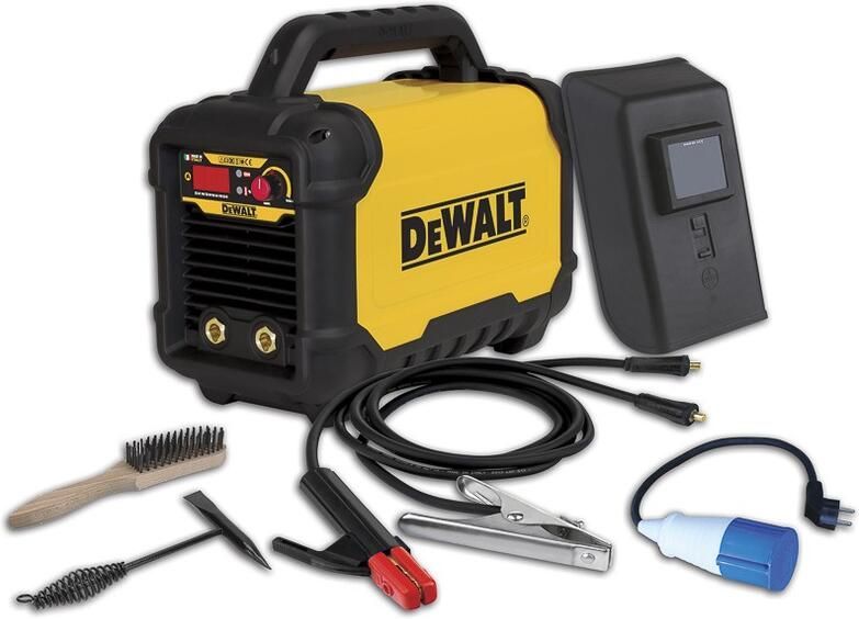 DeWalt DXWDMMA160E MMA lasinverter 230V 160A incl. accessoires in doos DXWDMMA160E