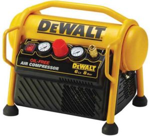 DeWalt DPC6MRC-QS Compressor Olievrij 6 liter