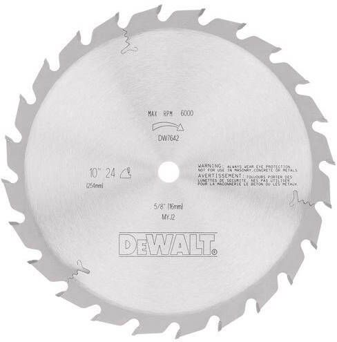 DeWalt Accessoires Cirkelzaagblad 260x30x48t wisseltand positief 10° kerf 2 6mm DT4324-QZ