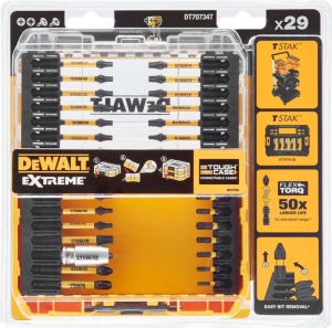 DeWalt Accessoires DT70734T-QZ | 29-delig FlexTorq schroevendraaier bitset DT70734T-QZ