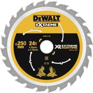 DeWalt DT99571 XR Cirkelzaagblad 250x30mm 24 tands