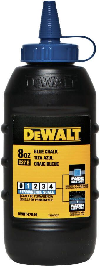 DeWalt DWHT47049-9 Slaglijnpoeder | Blauw | 225 gram