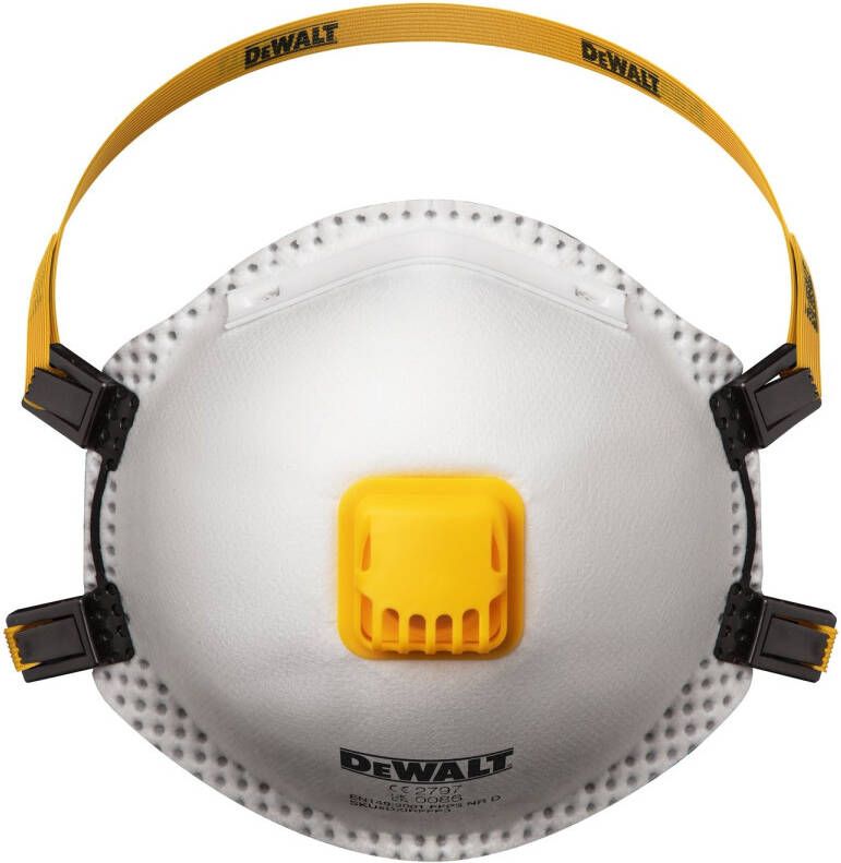 DeWalt DXIRFFP210 FFP2 Wegwerp Stofmasker | 10 stuks DXIRFFP210