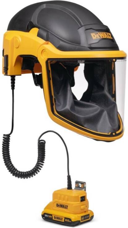 DeWalt DXPGH2SB21 Luchtzuiverend beademingsapparaat met vizier P3 18 V 2.0 Ah DXPGH2SB21