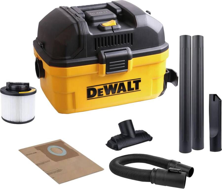 DeWalt DXV15T Toolbox 15L Wet Dry Vac | Nat- en Droogstofzuiger DXV15T