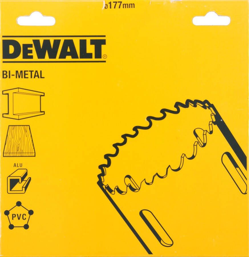 DeWalt Accessoires Gatenzaag BiM Ø177mm zaagdiepte 40mm DT8266-QZ