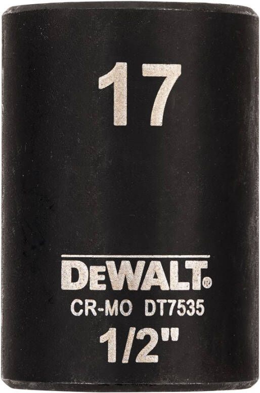 DeWalt Accessoires Impact dop 17mm 1 2" (Kort 38mm) DT7535-QZ