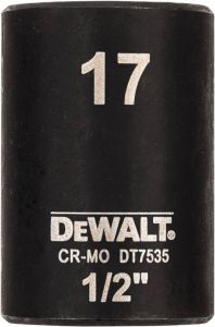 DeWalt Impact dop 17mm 1 2" (Kort 38mm) DT7535-QZ