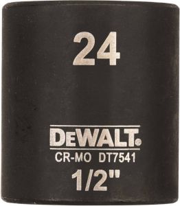 DeWalt Impact dop 24mm 1 2" (Kort 38mm) DT7541-QZ