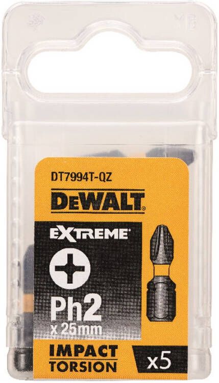 DeWalt Accessoires IMPACT Torsion 25mm Ph2 DT7994T-QZ