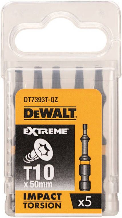 DeWalt IMPACT Torsion 50mm Torx T10 DT7393T-QZ