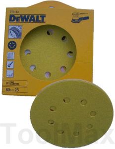 DeWalt Schuurschijf Ø125mm (D26453) K80 DT3113-QZ