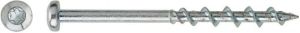 DeWalt Walldog 70MM Bolkop T25 WIT (10 stuks) DFM4260070