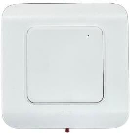 DI-O DiO Draadloze wand schakelaar enkel wit 6960114