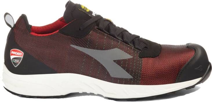 Diadora Werkschoen Fly Motor MTX 181222 Low S1PL | Zwart Wit | 8053607831319