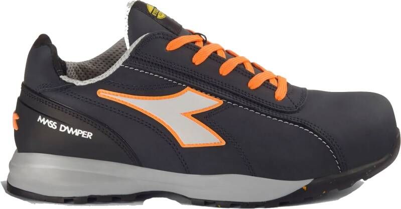 Diadora Werkschoen Glove MDS Low 181135 S3S C9545 | Dark Navy Orange C9545 | 8053607609659