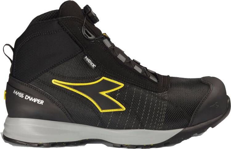 Diadora Werkschoen Glove MID 181131 BOA S3S | Zwart | 8053607610709