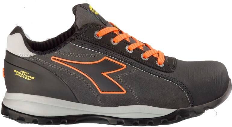 Diadora Werkschoen Glove Net Laag Pro 181122 S1P Asfalt Oranje | Asfalt Oranje Fluo | 8053607616138