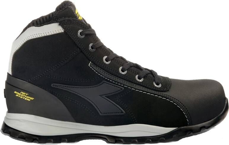 Diadora Werkschoen Glove Net Mid Pro 181123 173527 S3L Zwart | Zwart | 8053607614868