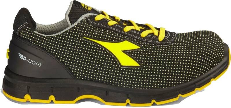Diadora Werkschoen Run Atom Low 181153 S3S C0401 | Black Yellow Croms C0401 | 8053607623679