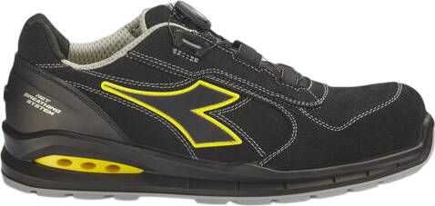 Diadora Werkschoen Run NET AB BOA LOW S3S 182527 | Zwart | 8054795144076