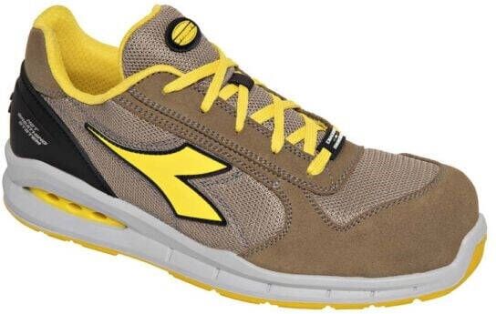 Diadora Werkschoen Run NET AB LOW S1PS 181146 | Tobacco Brown Moon Rock Gray C8705 | 8053607622139