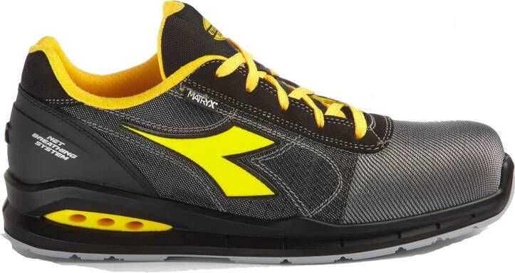 Diadora Werkschoen Run Net Ab Matryx Low 181145 S1PS C4624 | Wind Gray Black C4624 | 8053607621675