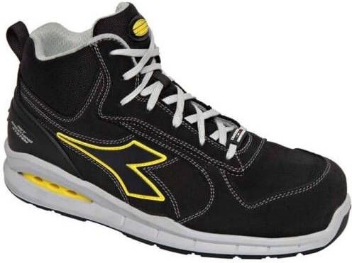 Diadora Werkschoen Run NET AB MID S3S 181149 | Zwart Zwart C0200 | 8053607623518