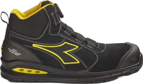 Diadora Werkschoen Run NET AB MSTR BOA MID S3S 182533 | Zwart | 8054795144236