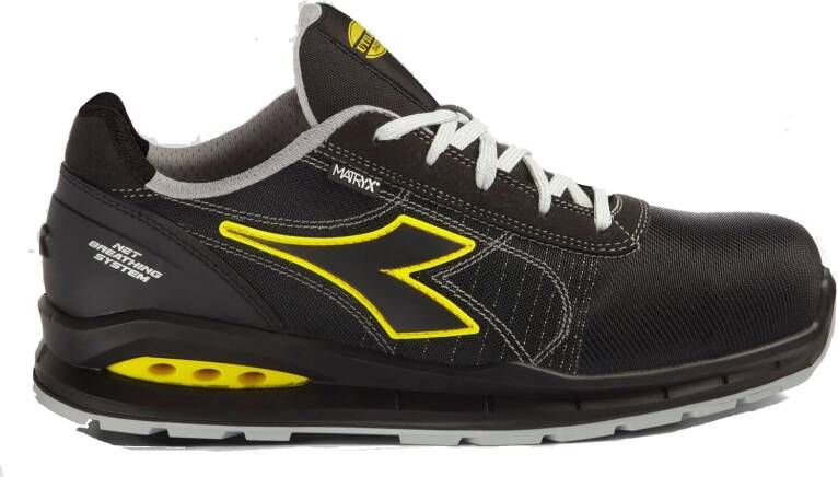Diadora Werkschoen Run Net Ab Mtx Low 181152 S3S C0200 | Black C0200 | 8053607623976
