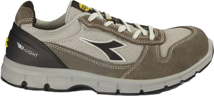 Diadora Werkschoen Run Text Low 181156 S1PS C0493 | Castle Rock Alluminium C0493 | 8053607617739