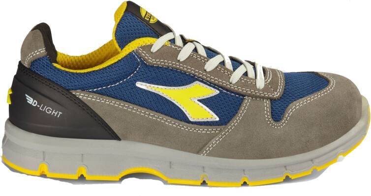 Diadora Werkschoen Run Text Low 181156 S1PS C4906 | Castle Rock Insignia Blue C4906 | 8053607617616